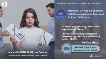 The Office Children's Lawyer Approved - Divorce and Separation Parenting Course (Mondays in October)